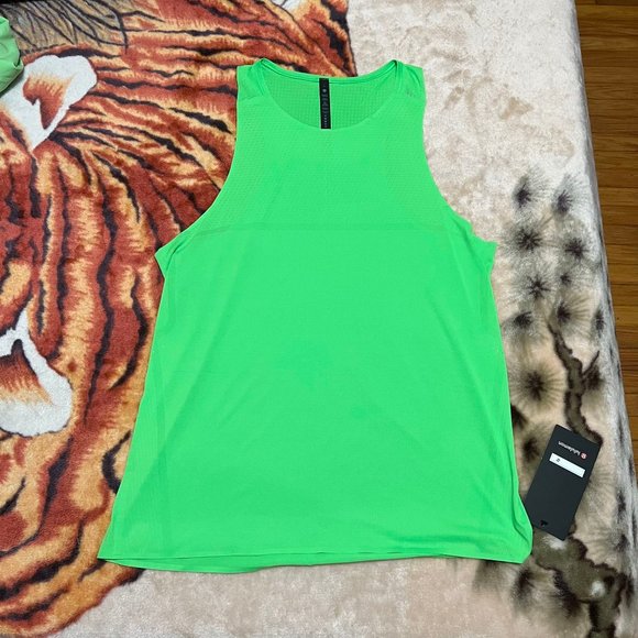 lululemon athletica Tops - Lululemon All Yours Green Womens Tank Top Large